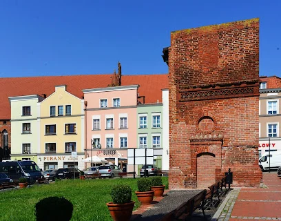 Pozostałość wieży ratusza w Kwidzynie
